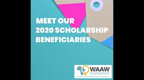 Waaw Foundation Scholarship Youtube