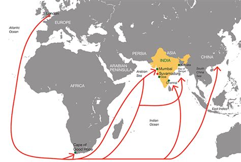 East India Company Trade Routes Map Yahoo Image Search Results East