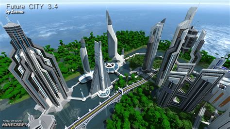 Future City 34 Minecraft Building Inc