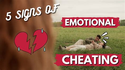5 Signs Of Emotional Cheating Youtube