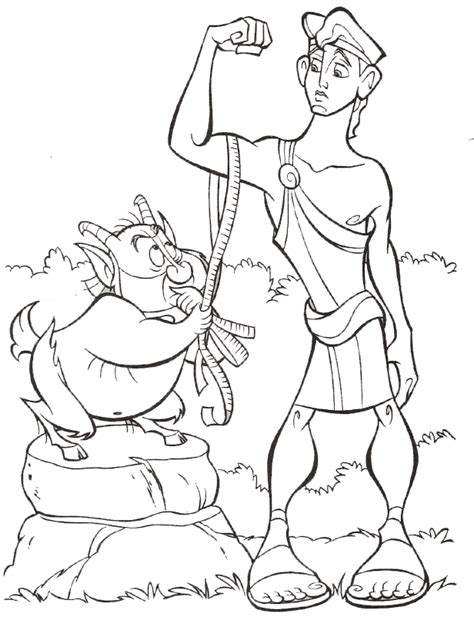 Hercules Coloring Pages Disney Coloring Home