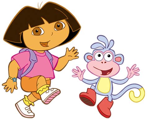 Dora The Explorer And Boots Clipart Full Size Clipart 5794836