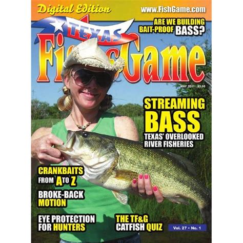 Texas Fish And Game Magazine Subscription