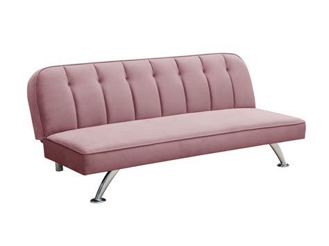 Brighton Pink Contemporary Sofa Bed