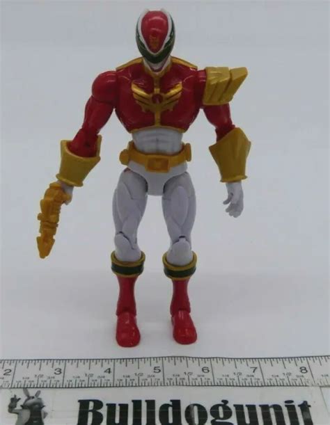 POWER RANGERS ULTRA Mode Armored Red Ranger Megaforce Action Figure 17