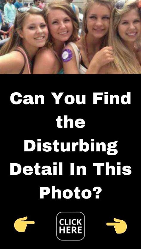 Can You Find The Disturbing Detail In This Photo Disturbing Bizarre