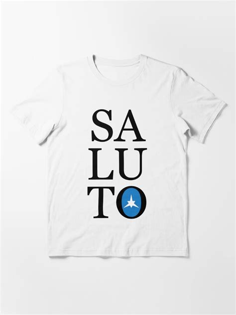 Saluto Ido Language Greeting T Shirt For Sale By Trx 335 Redbubble