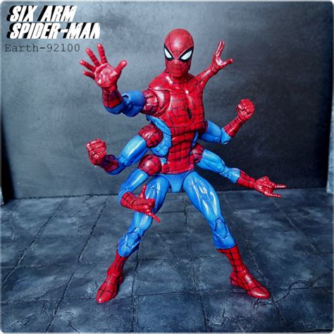 Six Arm Spider Man Marvel Legends Custom Action Figure Custom