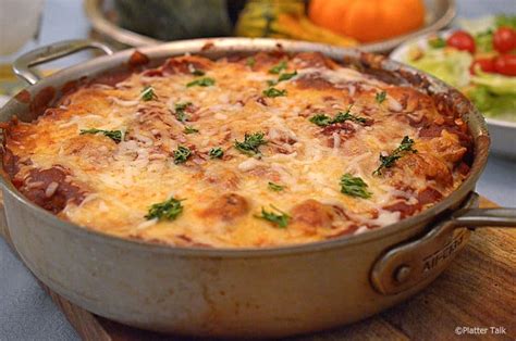Skillet Lasagna Recipe Simple Rustic And Delicious From Platter Talk