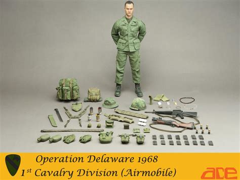 Operation Delaware 1968 1st Cavalry Division Airmobile Ace Machinegun