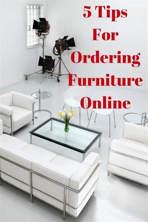 Free shipping, highest quality products, emi available. 5 Tips for Ordering Furniture Online - An Alli Event