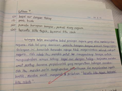 Contoh karangan bahasa melayu a+ pentas bicara ilmu. Contoh Soalan Spm Peribahasa - Contoh Now