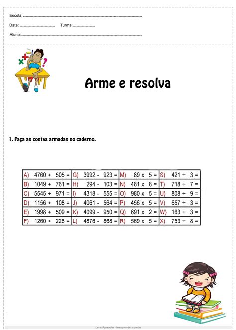 Arme E Resolva Com Resposta