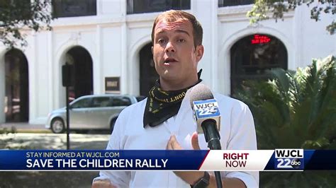 Save The Children Rally Held In Savannah To Raise Awareness Of Human