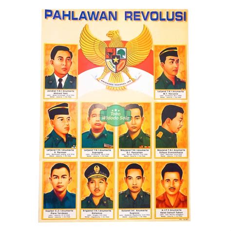 Jual Poster Edukasi Pahlawan Kemerdekaan Dan Pahlawan Revolusi My XXX