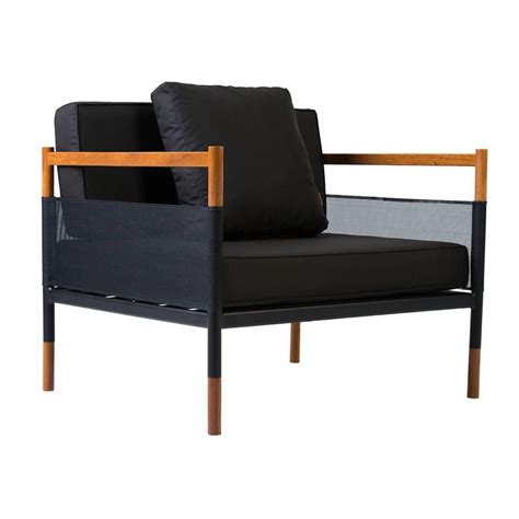 The m lounge, manila, philippines. Minimalist Outdoor Lounge Chair in Hardwood, Metal and ...