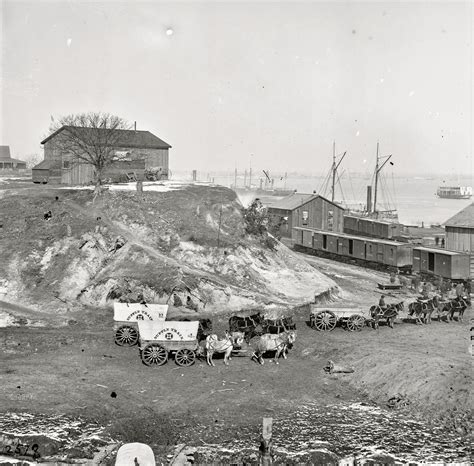 Shorpy Historical Picture Archive Supply Train 1865 High Resolution