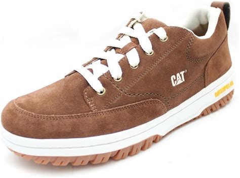 Cat Caterpillar Decade Mens Lace Up Leather Suede Trainer Size Uk 7 8 9