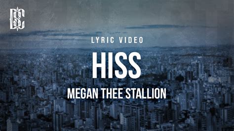 Megan Thee Stallion Hiss Lyrics Youtube