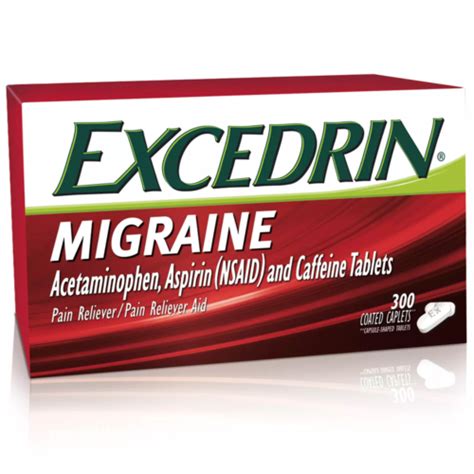 Excedrin Migraine Acetaminophen Aspirin And Caffeine Coated Caplets 300 Ctのebay公認海外通販｜セカイモン