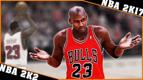Michael Jordan Gameplay Evolution Nba 2k2 Nba 2k17 🏀 Youtube