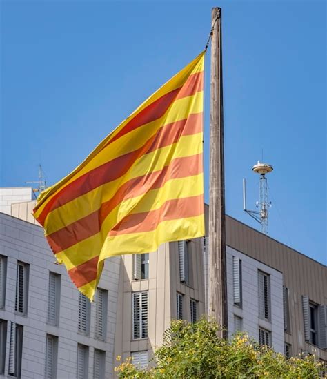 Premium Photo Flag Of Catalonia