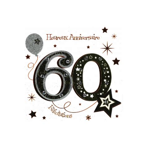 Check spelling or type a new query. Carte Anniversaire 60 ans - Kramer Krieg