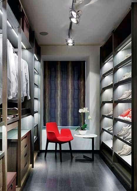 Luxury walk in wardrobe offers a tranquil place to choose your outfits and get ready for the day. Top 100 Best Closet Designs For Men - Walk-In Wardrobe Ideas