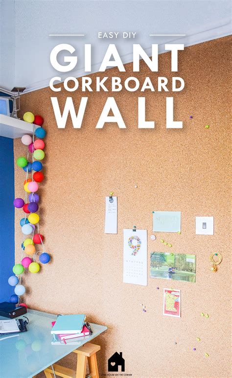 Diy Corkboard Wall Cork Board Wall Diy Cork Board Cork Board