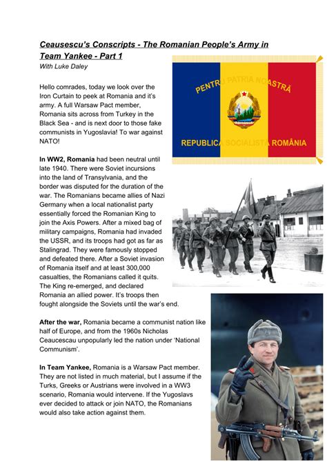 Romanian People S Army Ranks