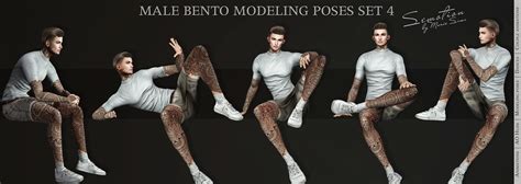Semotion Male Bento Modeling Poses Set 4 10 Static Poses A Photo On