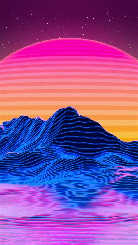 Wallpaper Synthwave Ixpap