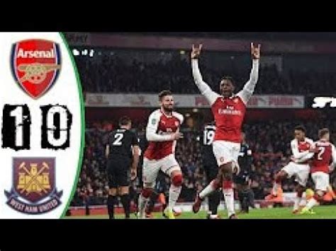 The second of those defeats came against arsenal. Arsenal vs West Ham United 1-0 | EFL Cup | 19 Desember ...