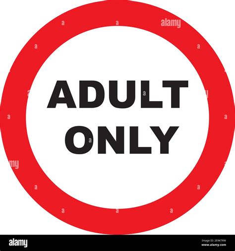 Under Adults Only Warning Hi Res Stock Photography And Images Alamy