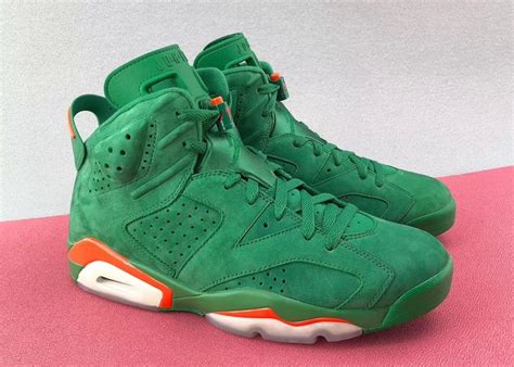 Air Jordan 6 Gatorade Green Suede Release Date Sneaker Bar Detroit