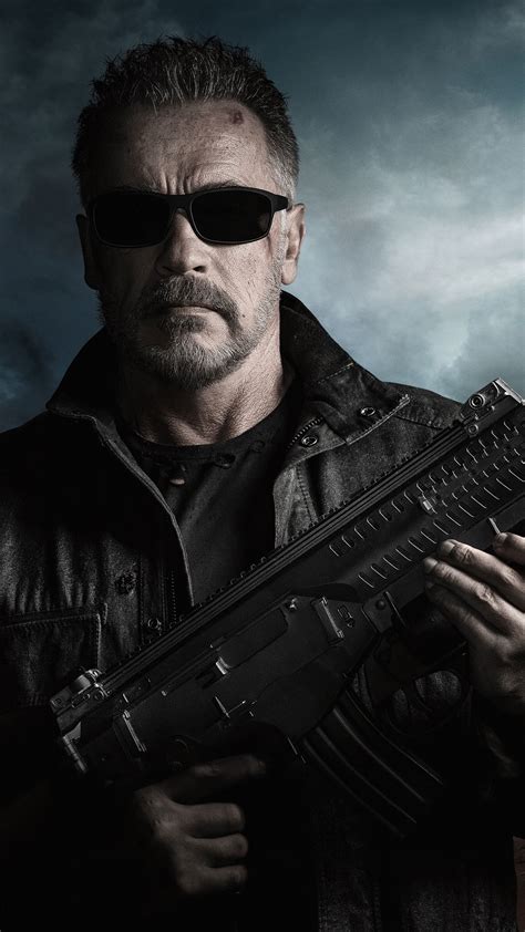 Terminator Dark Fate Movie Poster Arnold Schwarzenegger 4k Hd