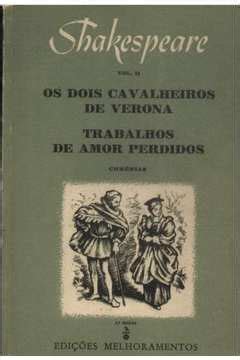 Livro Os Dois Cavaleiros De Verona William Shakespeare Estante Virtual