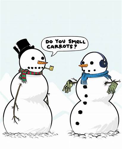 Snowman Christmas Clipart Jokes Joke Humor Puns