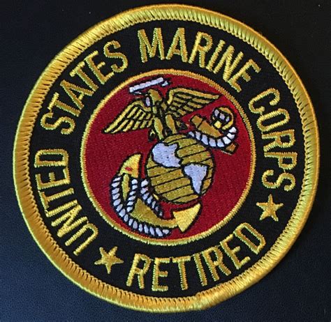 Us Marine Corps Retired Patch Air Mobility Command Museum Store