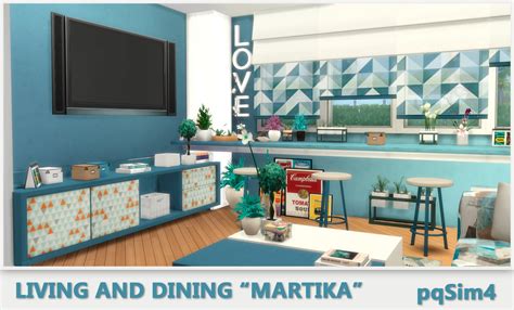 Martika Living And Dining At Pqsims4 Sims 4 Updates