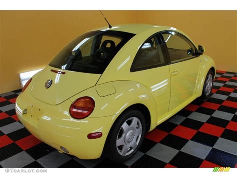 1999 Yellow Volkswagen New Beetle Gls Coupe 53463877 Photo 4