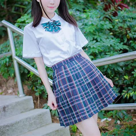 Japanese Preppy Style Pleated Skirt Jk Uniform Ladies Girls Lolita