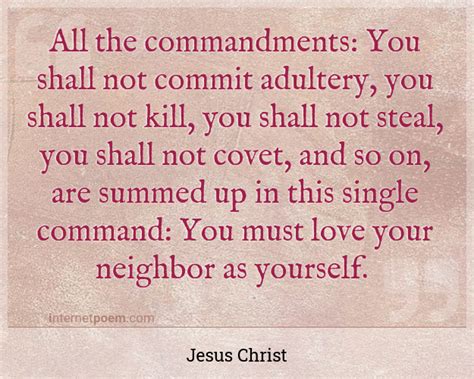 All The Commandments You Shall Not Commit Adultery 1