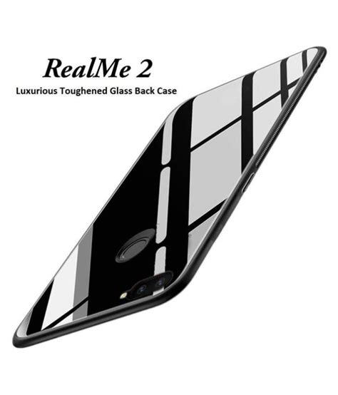 Realme 2 Mirror Back Covers Doyen Creations Black 360° Luxurious