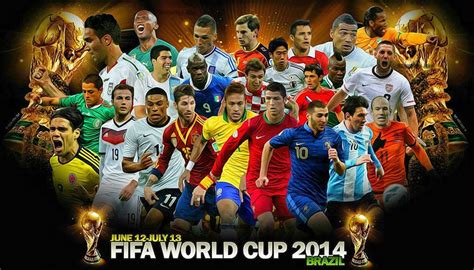 Fifa World Cup 2014 Soccers Best Players Pictures