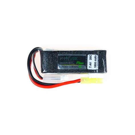 Despite these drawbacks, lipo batteries remain popular because they offer the greatest power output for compact. Buy 7.4V Airsoft Lipo Battery 1500mAh 20C - (16x25x67 ...