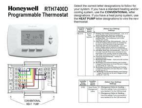#1 replace the thermostat wire for wire: Heat Pump Thermostat Wiring Diagram Honeywell di 2020
