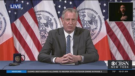 Mayor Bill De Blasio Daily Briefing Youtube