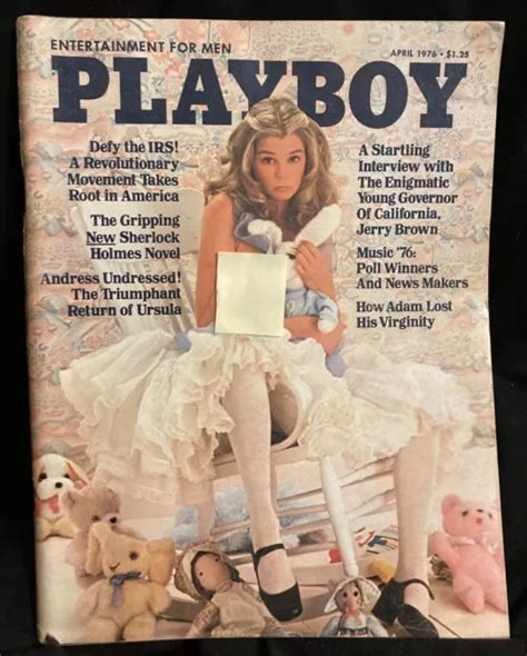 Playboy Magazine April Denise Michele Playmate Ursula Andress