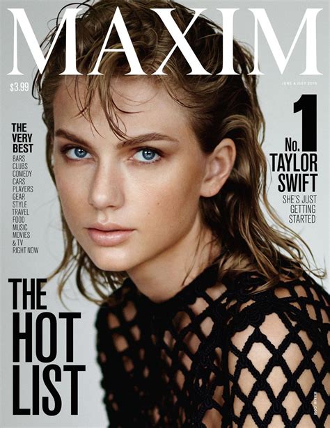 Taylor Swift Maxim Magazine Junejuly 2015 Cover And Photos